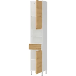 Wohnen Moderne Badmöbel zweifarbig - Aspariavo (dreiteilig)