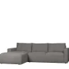 Wohnen Sofas|Sofa*Moderne Couchecke in Grau Stoffbezug - Janilea