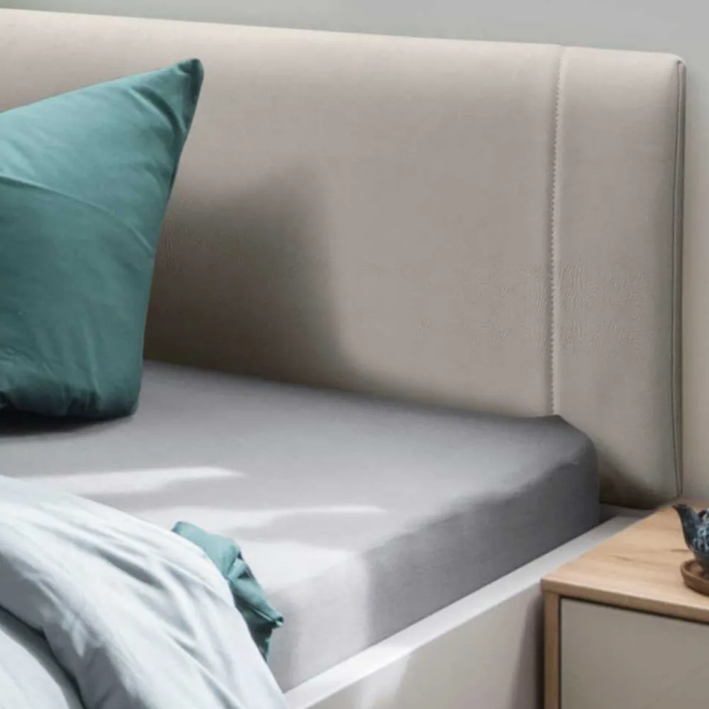 Wohnen Betten|Betten*Moderne Design Bettanlage mit Kunstleder - Crascanu (dreiteilig)