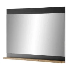 Wohnen Schwarze Möbel|Diele Komplett*Moderne Flureinrichtung 199 cm breit - Ebrican (vierteilig)