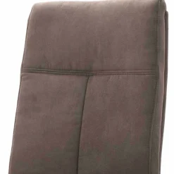 Wohnen Moderne Freischwingerstühle Yidana in Beige Microfaser (2er Set)