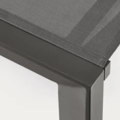 Wohnen Moderne Gartenliege in Dunkelgrau - Babet