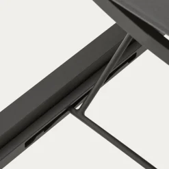 Wohnen Moderne Gartenliege in Dunkelgrau - Babet