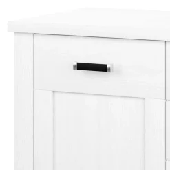 Wohnen Skandinavische Möbel|Sideboards & Kommoden*Moderne Kombi Kommode in Weiß Pinie - Imtreba