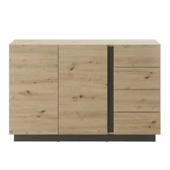 Wohnen Sideboards & Kommoden|Sideboards & Kommoden*Moderne Kombi-Kommode 138 cm breit - Lairian