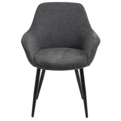 Wohnen Wohnzimmerstühle*Moderne Polsterstühle mit Armlehnen - Salottivo (2er Set)