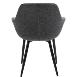 Wohnen Wohnzimmerstühle*Moderne Polsterstühle mit Armlehnen - Salottivo (2er Set)