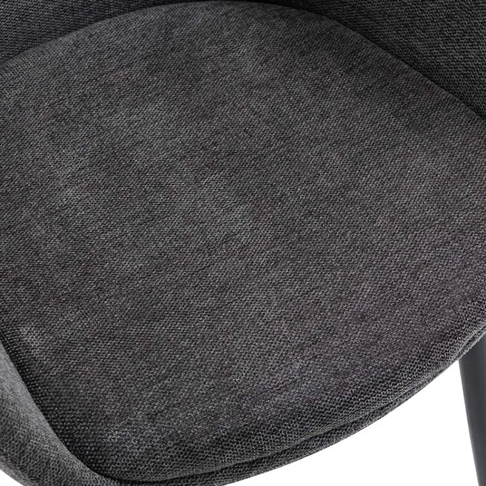 Wohnen Wohnzimmerstühle*Moderne Polsterstühle mit Armlehnen - Salottivo (2er Set)