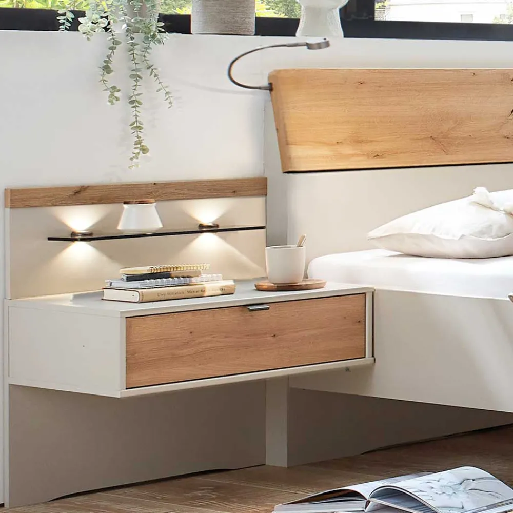 Wohnen Moderne Schlafzimmereinrichtung Set - Kezmina (vierteilig)