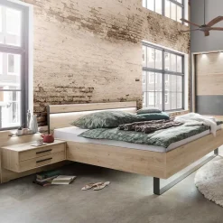 Wohnen Schlafzimmer Komplett*Moderne Schlafzimmermöbel Kombi - Licruva (vierteilig)