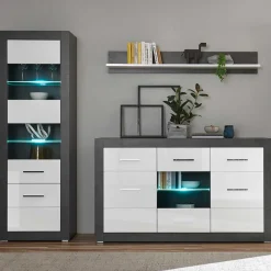 Wohnen Wohnwände|Wohnwand*Moderne Schränke & Wandregal Set - Istensa (dreiteilig)