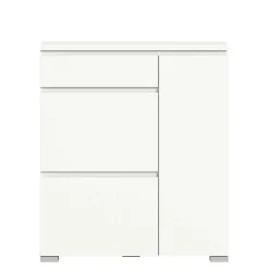 Wohnen Schuhschränke*Moderne Schuh-Kombikommode in Weiß - Dany