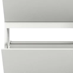 Wohnen Schuhschränke*Moderne Schuh-Kombikommode in Weiß - Dany