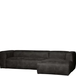 Wohnen Sofas|Sofa*Moderne Sofaecke in Schwarz Recyclingleder - Vlotho