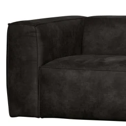 Wohnen Sofas|Sofa*Moderne Sofaecke in Schwarz Recyclingleder - Vlotho