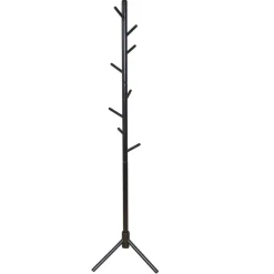 Wohnen Moderne Standgarderobe in Schwarz aus Buche - Imano