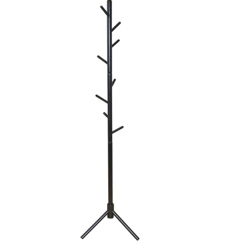 Wohnen Moderne Standgarderobe in Schwarz aus Buche - Imano