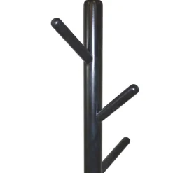 Wohnen Moderne Standgarderobe in Schwarz aus Buche - Imano