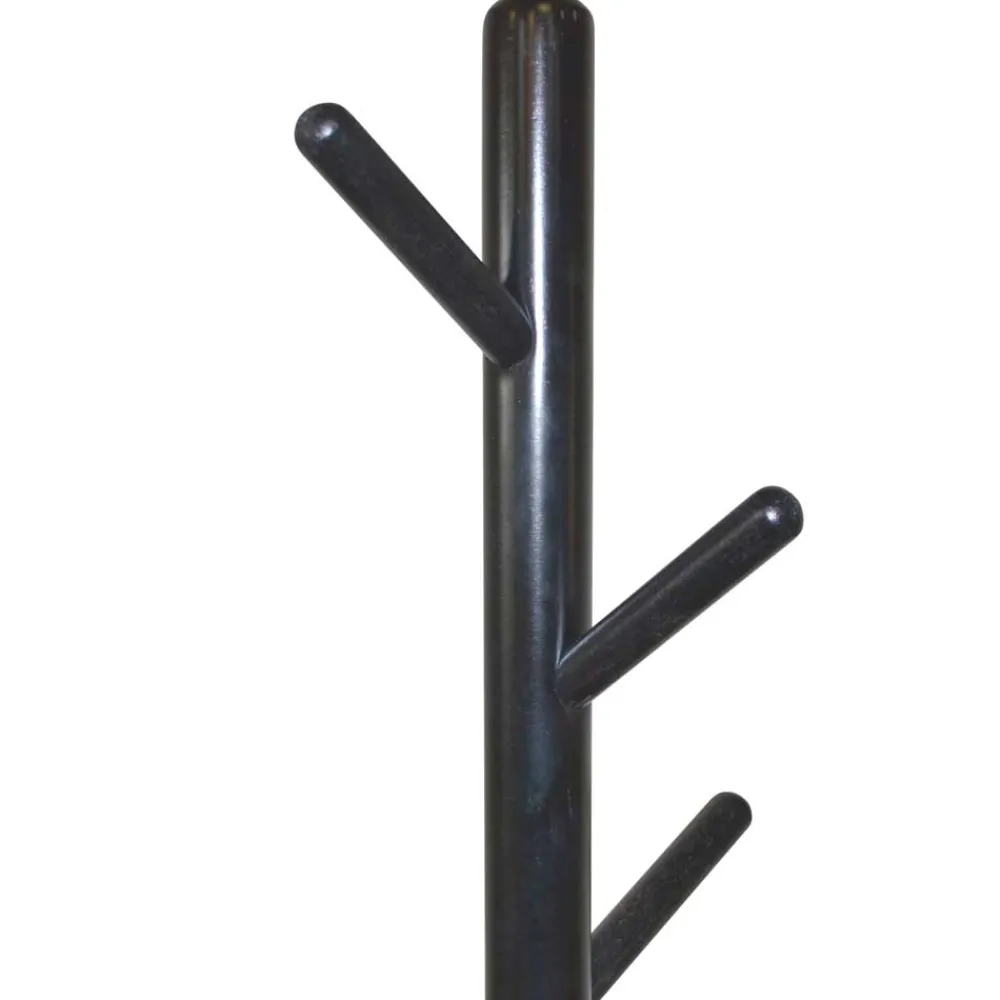 Wohnen Moderne Standgarderobe in Schwarz aus Buche - Imano