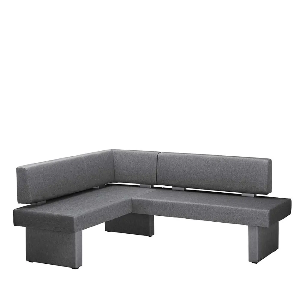 Wohnen Moderne Stoff Eckbank in Grau - Classimo
