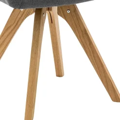 Wohnen Skandinavische Möbel*Moderne Tischgruppe mit Armlehnstühlen - Glamoure (fünfteilig)