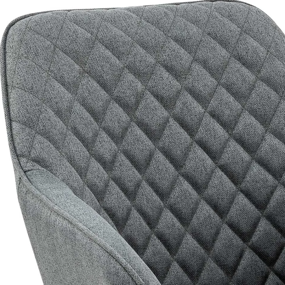 Wohnen Skandinavische Möbel*Moderne Tischgruppe mit Armlehnstühlen - Glamoure (fünfteilig)