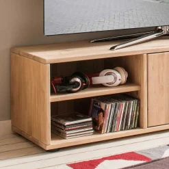 Wohnen Wohnzimmerschränke|Wohnwände*Moderne Wohnwand aus Holz - Dulciana (vierteilig)