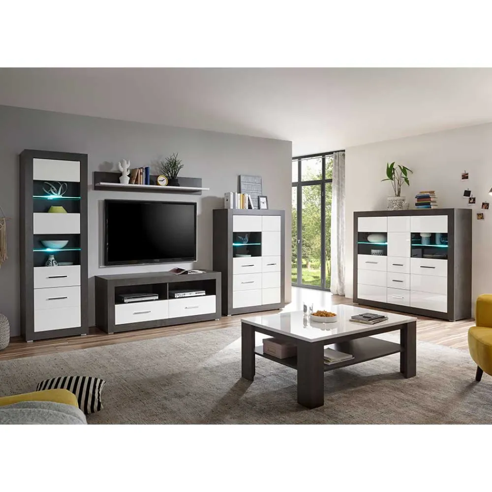 Wohnen Moderne Wohnzimmer Möbel im Set - Istensa (sechsteilig)