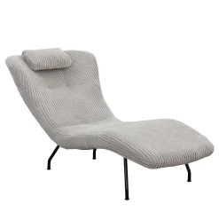 Wohnen Sofas|Sofa*Moderne Wohnzimmerliege mit Cord in Hellgrau - Speedy