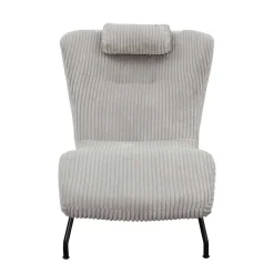 Wohnen Sofas|Sofa*Moderne Wohnzimmerliege mit Cord in Hellgrau - Speedy