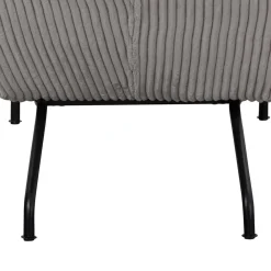 Wohnen Sofas|Sofa*Moderne Wohnzimmerliege mit Cord in Hellgrau - Speedy