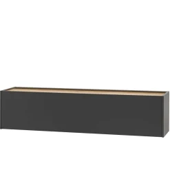 Wohnen Graue Möbel|Wohnwände*Moderne Wohnzimmermöbel Set - Ahilav (fünfteilig)