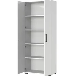 Wohnen Moderner Aktenschrank in Lichtgrau - Halcoms