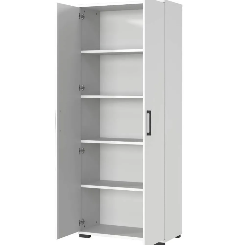 Wohnen Moderner Aktenschrank in Lichtgrau - Halcoms