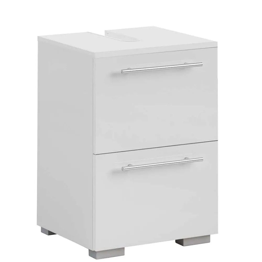 Wohnen Waschtisch|Waschbeckenunterschränke*Moderner Bad Waschbeckenschrank in Weiß - Tyler