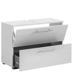 Wohnen Waschtisch|Waschbeckenunterschränke*Moderner Bad Waschbeckenschrank in Weiß - Tyler