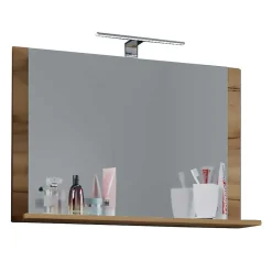 Wohnen Badezimmer Komplett*Moderner Bad Waschplatz im Holz Look - Toulon (zweiteilig)