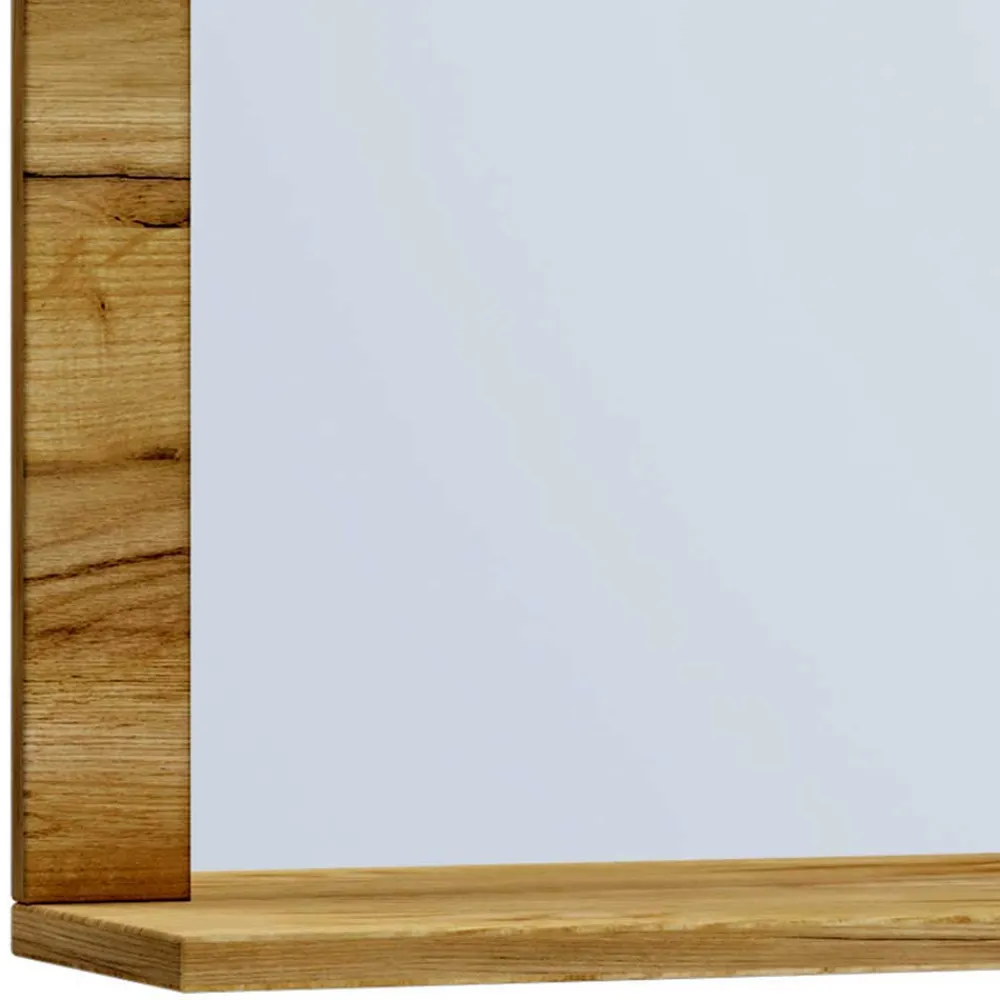 Wohnen Badezimmer Komplett*Moderner Bad Waschplatz im Holz Look - Toulon (zweiteilig)