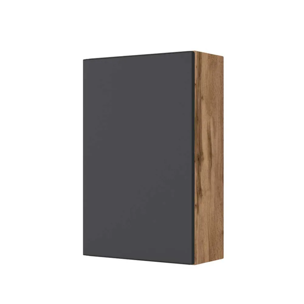 Wohnen Badezimmer Komplett*Moderner Badblock Möbelset - Athrin (fünfteilig)