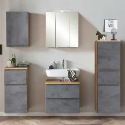 Wohnen Moderner Badblock Set-Angebot - Mia (fünfteilig)