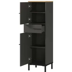 Wohnen Schränke*Moderner Badezimmerschrank 125 cm hoch - Lucrino