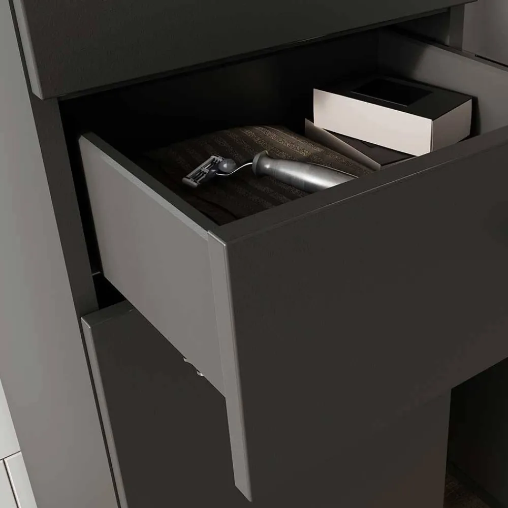 Wohnen Schränke*Moderner Badezimmerschrank 125 cm hoch - Lucrino