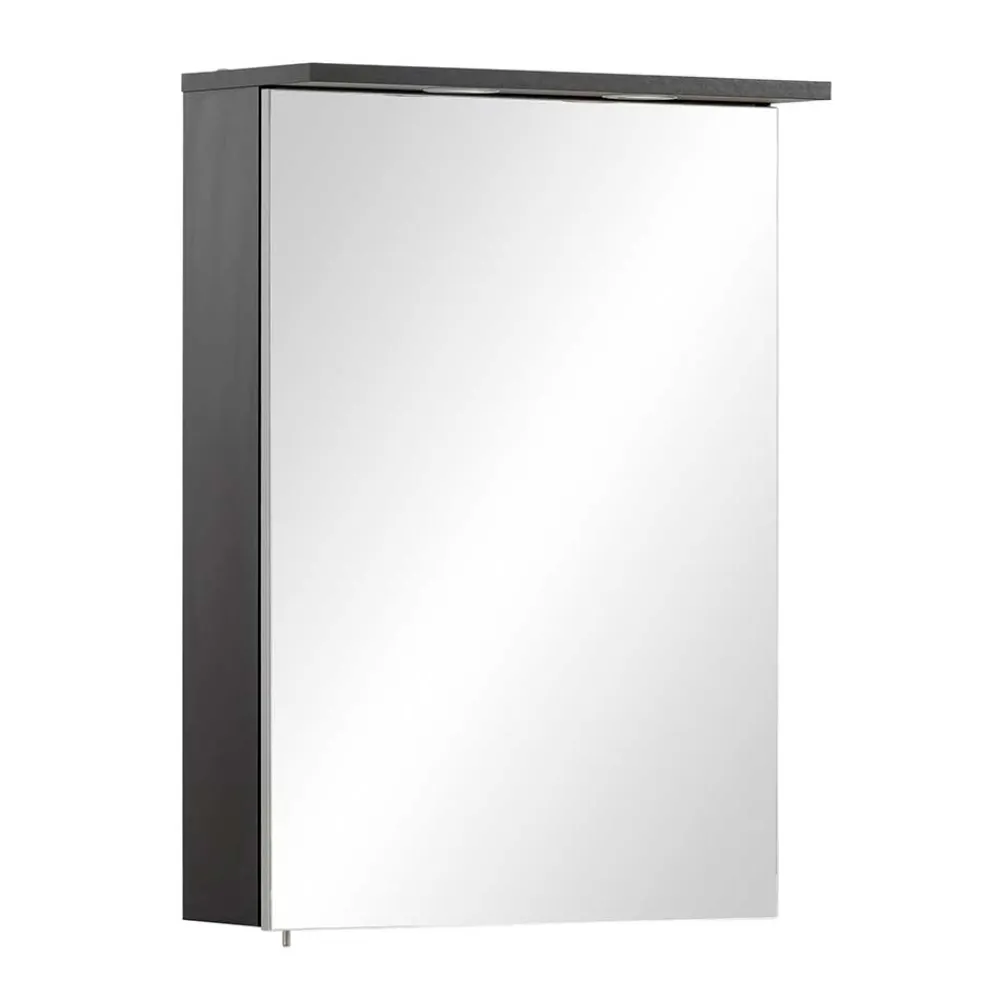 Wohnen Moderner Badschrank mit Spiegeltür - Vulcanisa