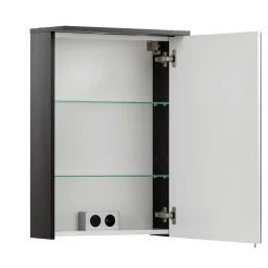 Wohnen Moderner Badschrank mit Spiegeltür - Vulcanisa