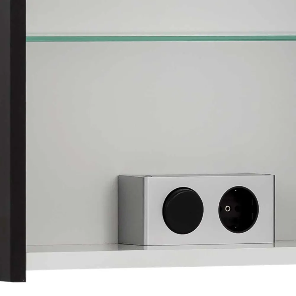 Wohnen Moderner Badschrank mit Spiegeltür - Vulcanisa