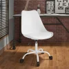 Wohnen Moderner Bürodrehstuhl mit Schalensitz - Camlary