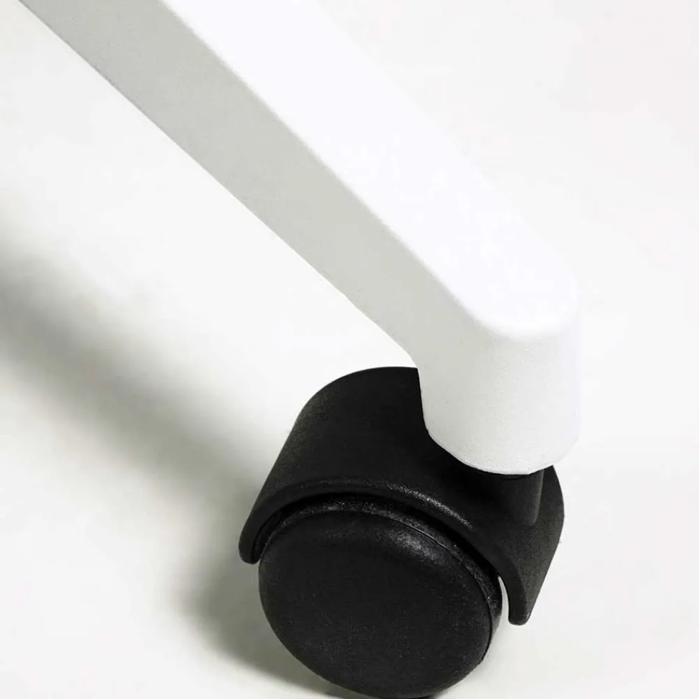 Wohnen Moderner Bürostuhl in Grau & Weiß - Vahama