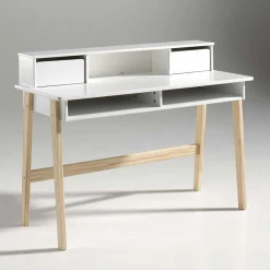 Wohnen Jugendzimmertische|Kinderschreibtische*Moderner Design Schreibtisch inkl Aufsatz - Mauricia