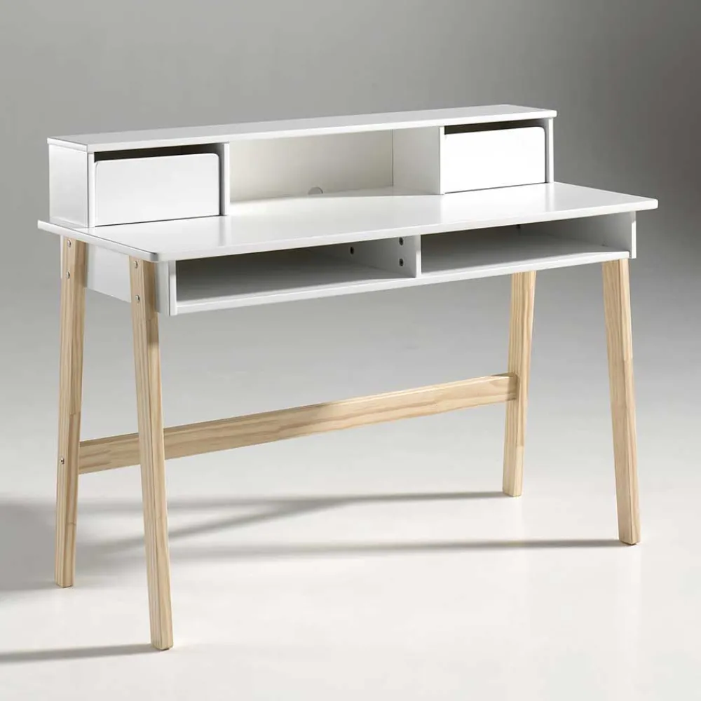 Wohnen Jugendzimmertische|Kinderschreibtische*Moderner Design Schreibtisch inkl Aufsatz - Mauricia