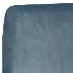 Wohnen Küchenstühle|Esszimmerstühle*Moderner Esstischstuhl in Blau Samt - Elisa (2er Set)